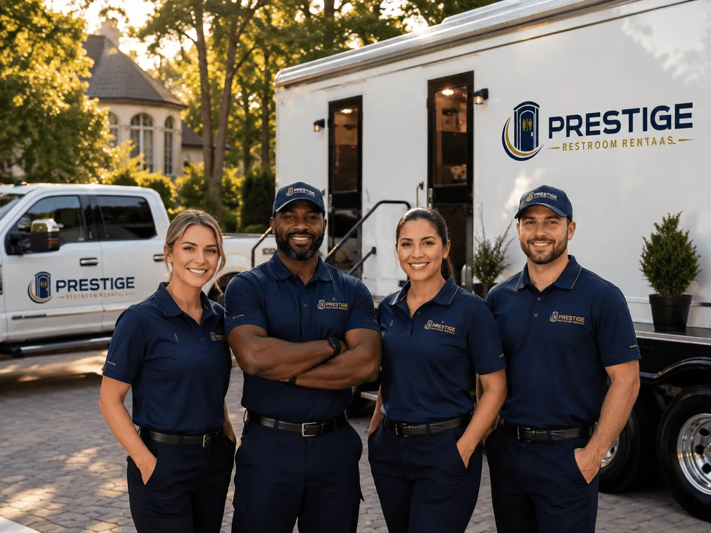 Trusted Luxury Portable Restrooms company in Blue Jay, CA